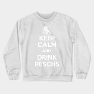 Reschs KEEP CALM LION - (white) Crewneck Sweatshirt